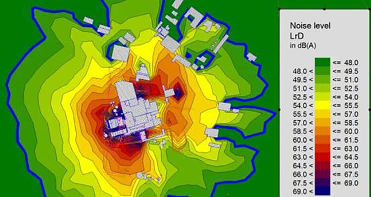 Noise Modeling, Mapping & Impact Assessment